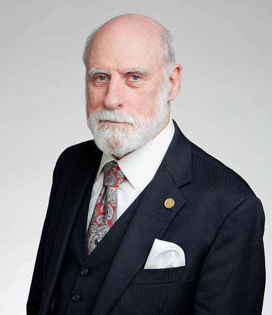 headshot of vint cerf