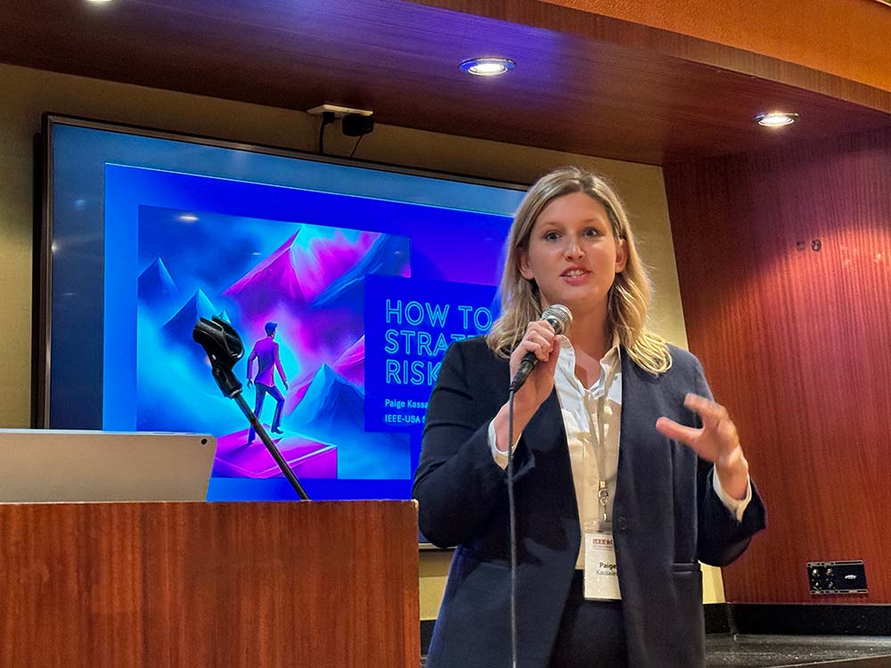 Presenter at IEEE USA 50th Anniversary Cruise