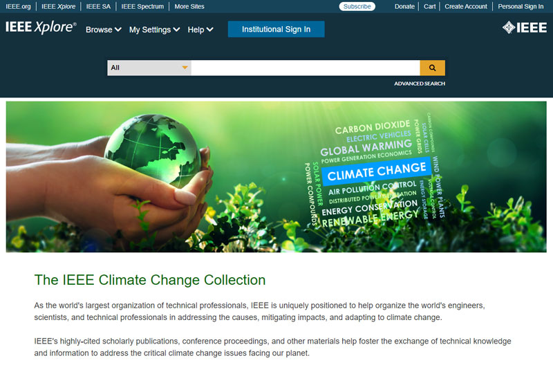 IEEE Climate Change Collection