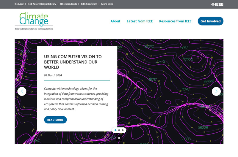 IEEE Climate Change Website
